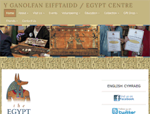 Tablet Screenshot of egypt.swan.ac.uk